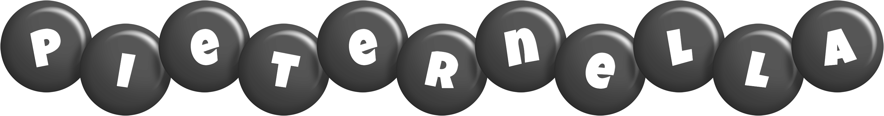 Pieternella candy-black logo