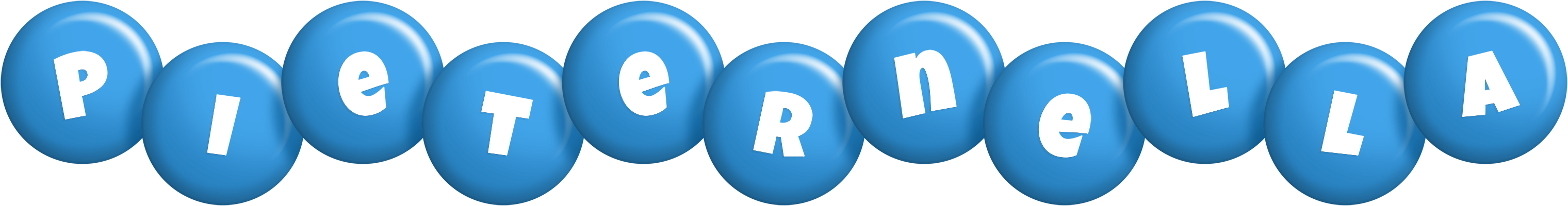 Pieternella candy-blue logo