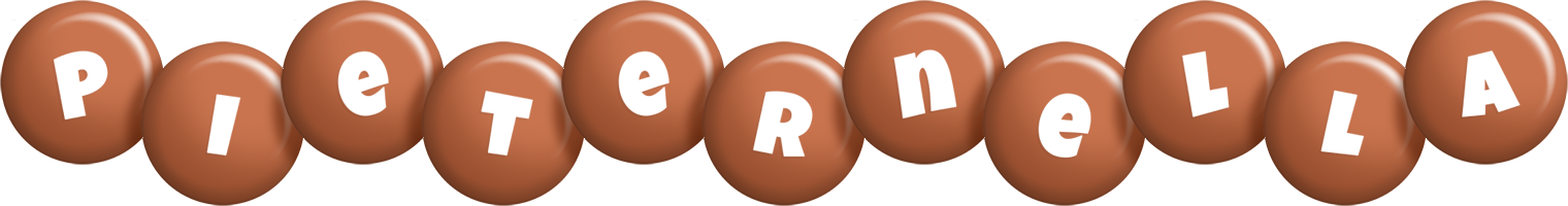 Pieternella candy-brown logo