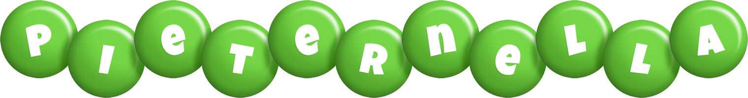 Pieternella candy-green logo