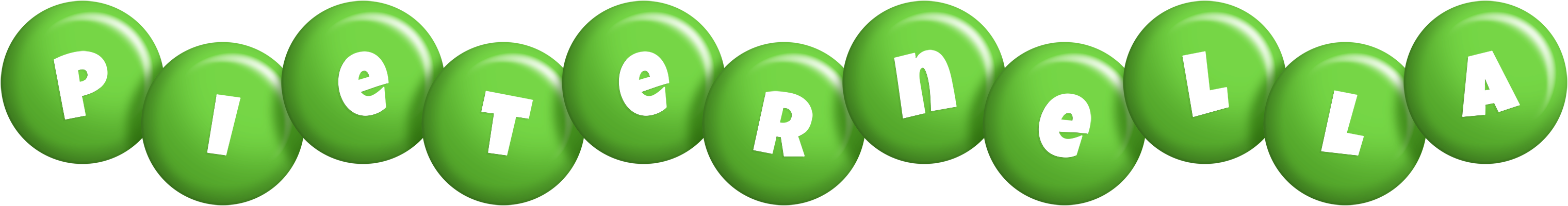 Pieternella candy-green logo