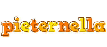 Pieternella desert logo