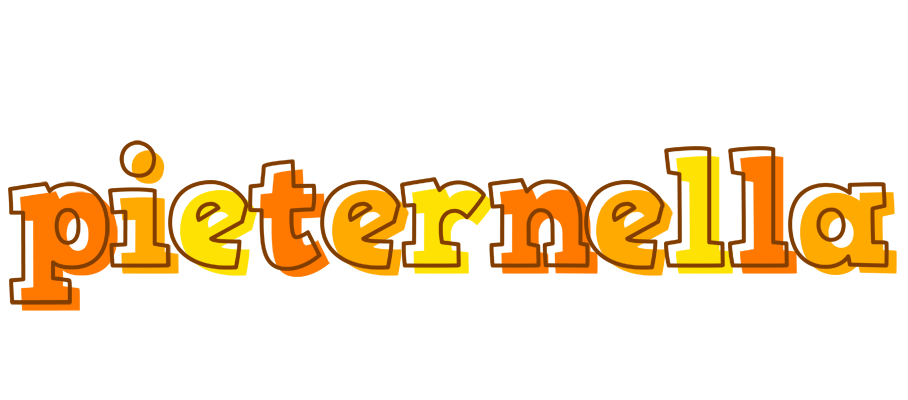 Pieternella desert logo