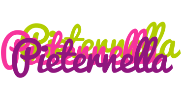 Pieternella flowers logo