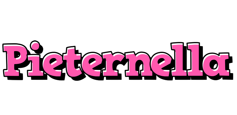 Pieternella girlish logo