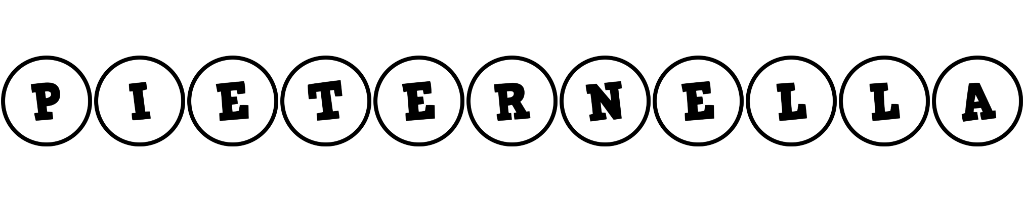 Pieternella handy logo