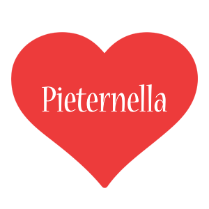 Pieternella love logo