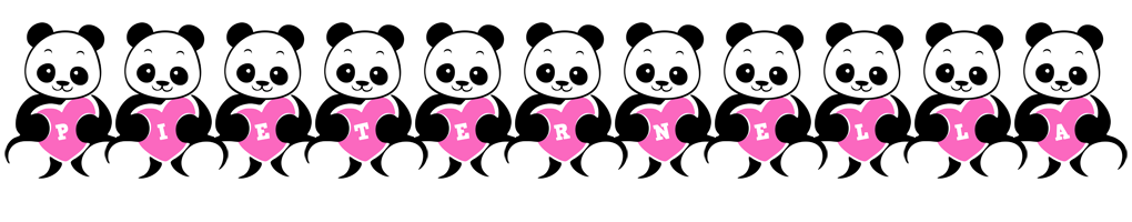 Pieternella love-panda logo