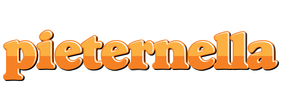 Pieternella orange logo