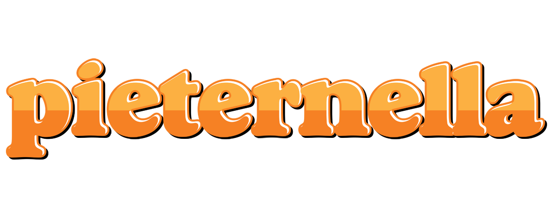 Pieternella orange logo