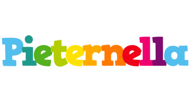 Pieternella rainbows logo