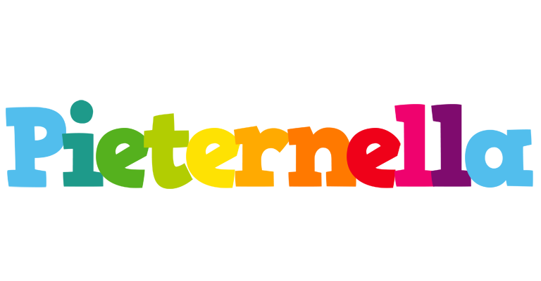 Pieternella rainbows logo