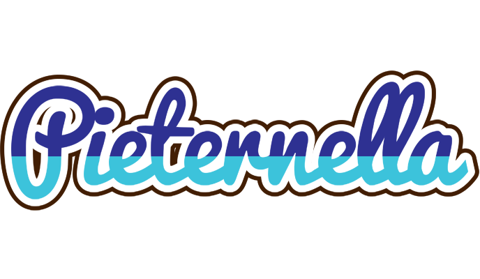 Pieternella raining logo