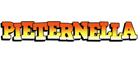 Pieternella sunset logo