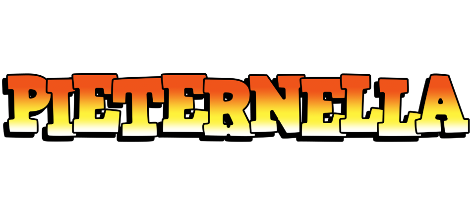 Pieternella sunset logo