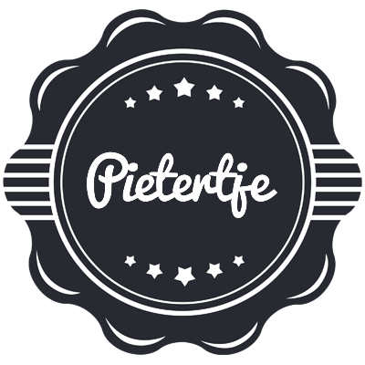 Pietertje badge logo