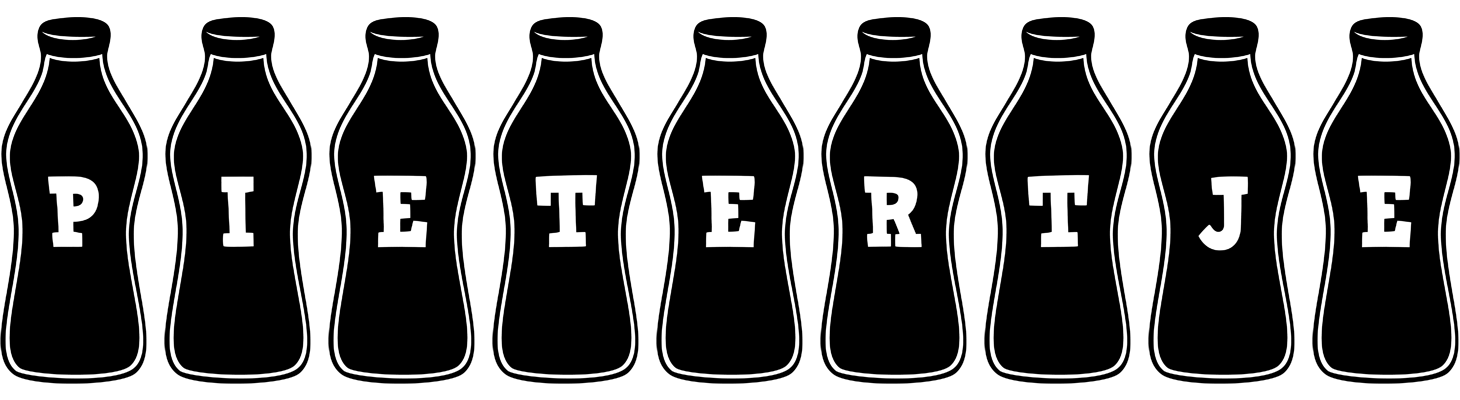 Pietertje bottle logo