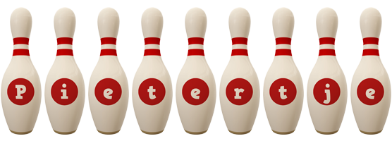 Pietertje bowling-pin logo