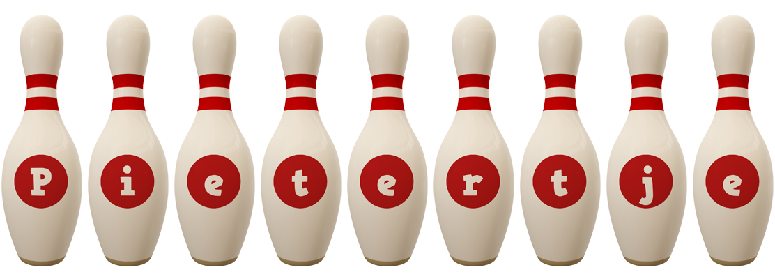 Pietertje bowling-pin logo