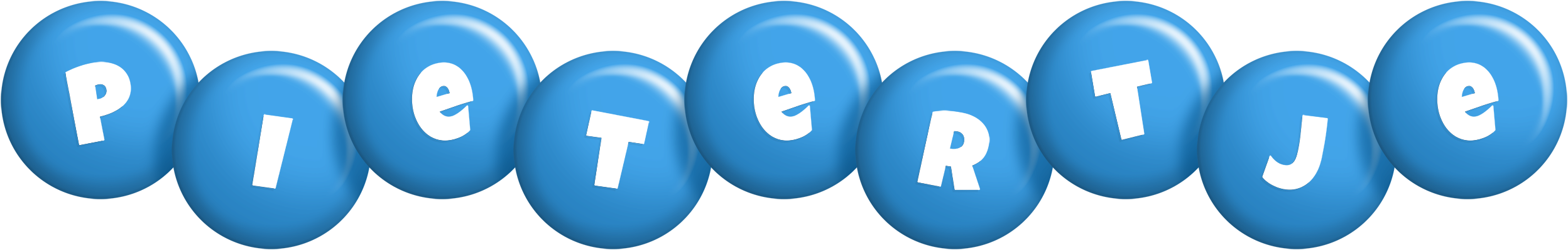 Pietertje candy-blue logo