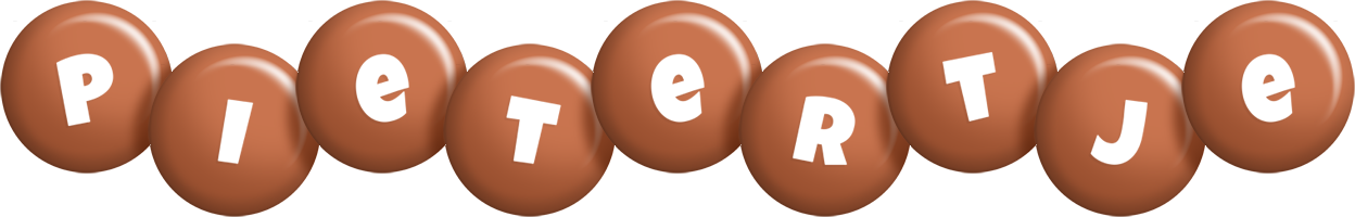 Pietertje candy-brown logo