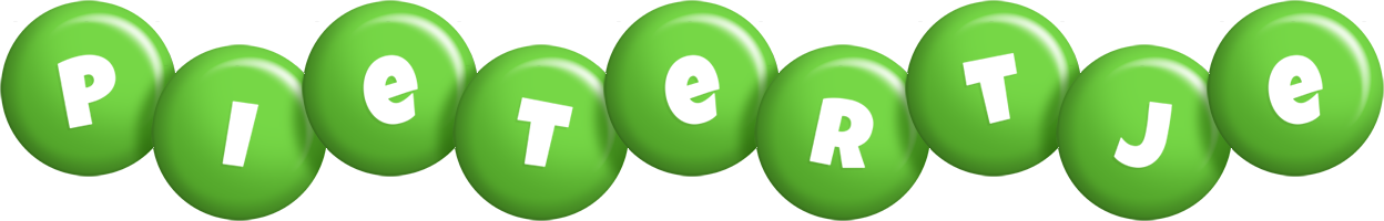 Pietertje candy-green logo