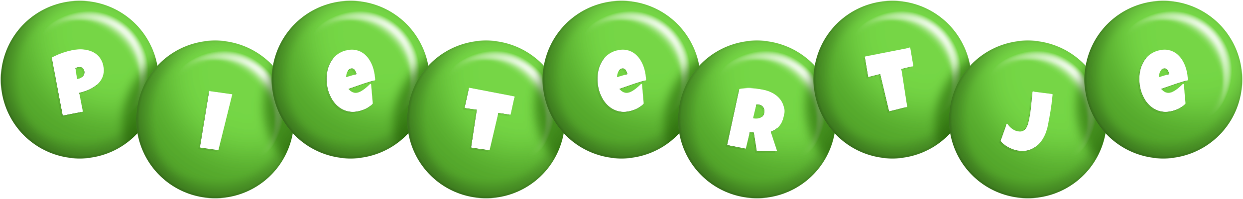 Pietertje candy-green logo