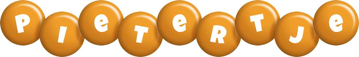 Pietertje candy-orange logo