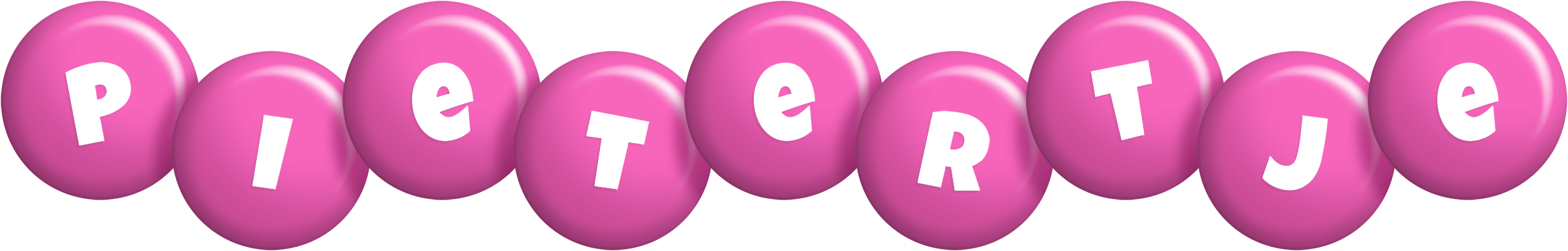 Pietertje candy-pink logo