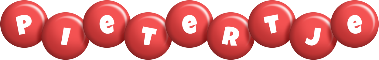 Pietertje candy-red logo