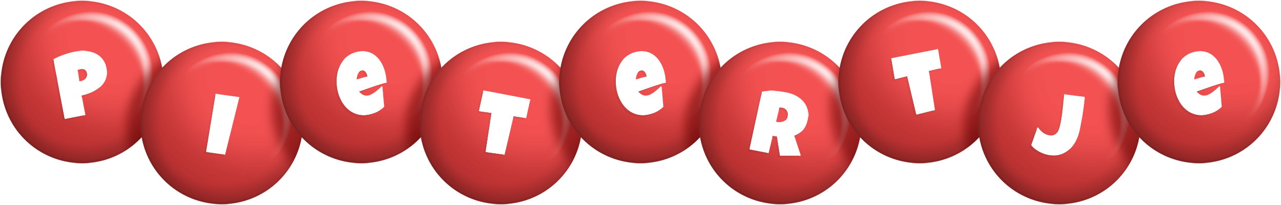 Pietertje candy-red logo