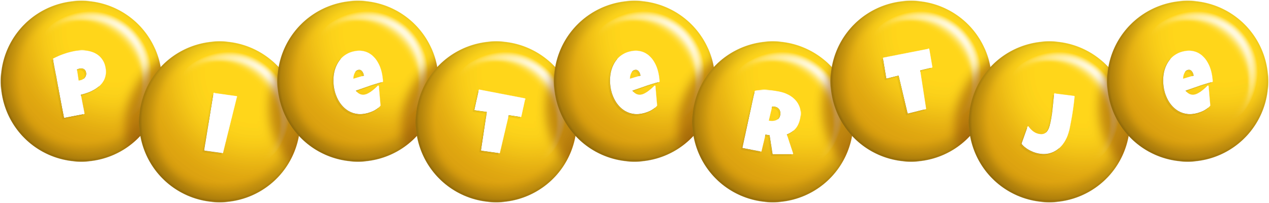 Pietertje candy-yellow logo