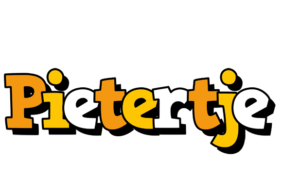Pietertje cartoon logo