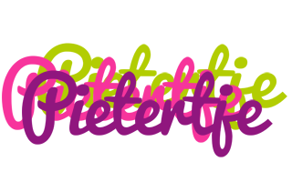 Pietertje flowers logo