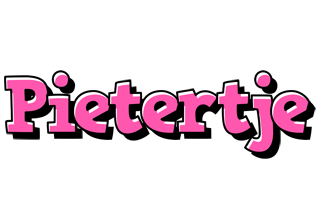 Pietertje girlish logo