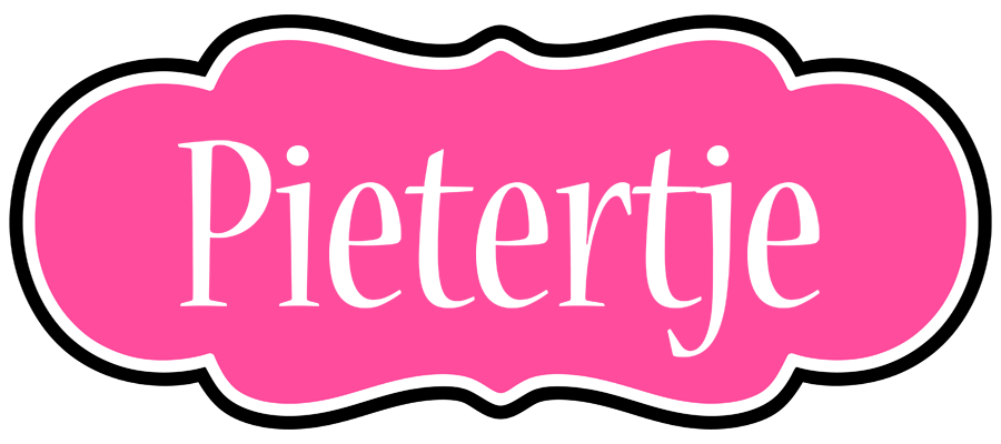 Pietertje invitation logo