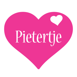 Pietertje love-heart logo