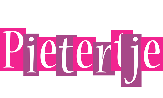 Pietertje whine logo