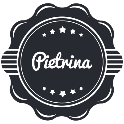 Pietrina badge logo