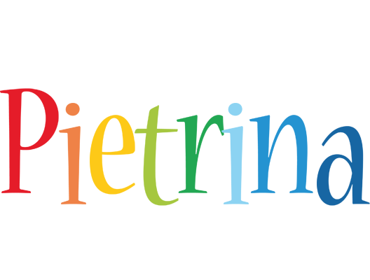 Pietrina birthday logo