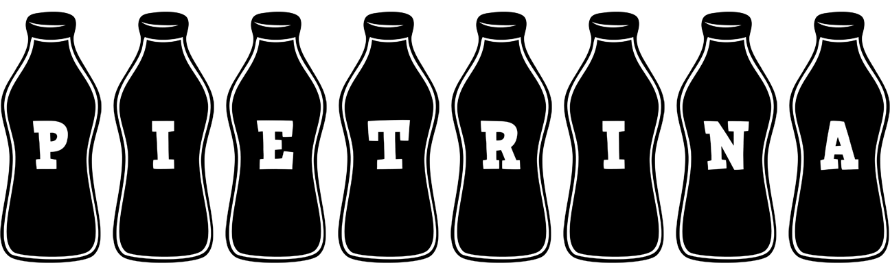 Pietrina bottle logo
