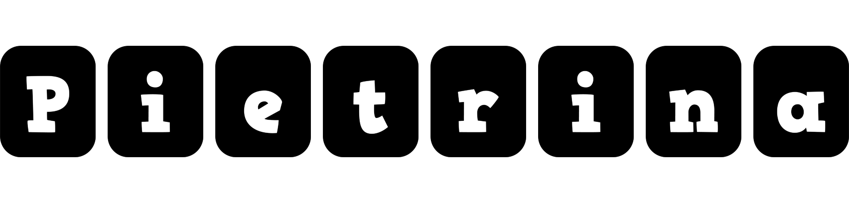 Pietrina box logo