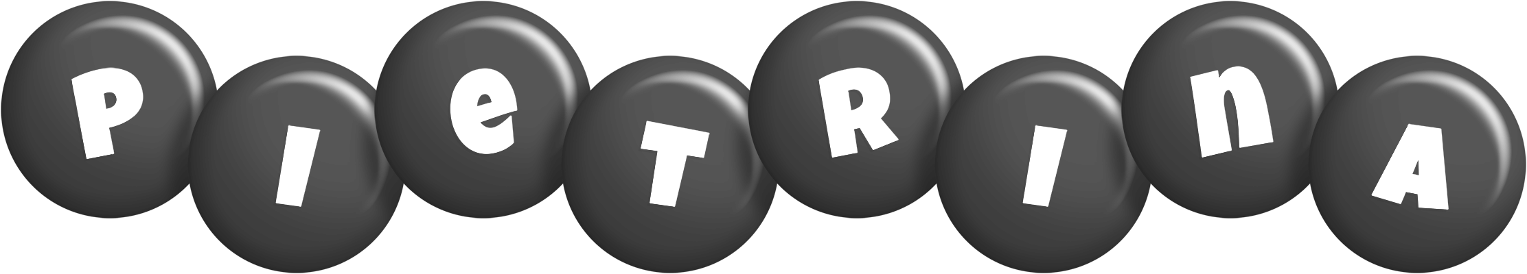 Pietrina candy-black logo