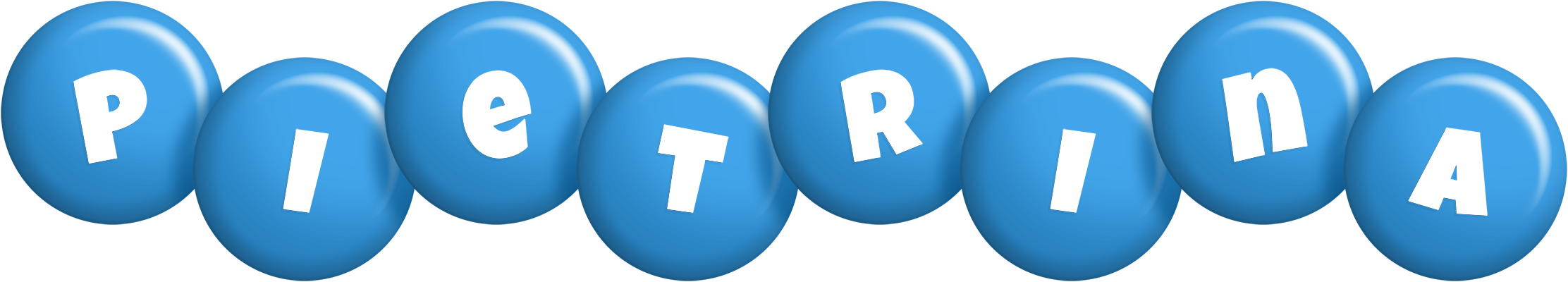 Pietrina candy-blue logo