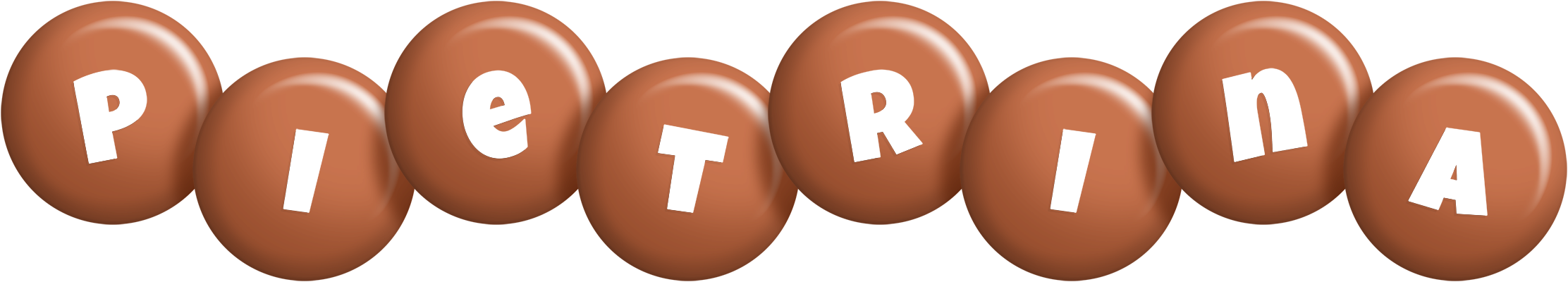 Pietrina candy-brown logo