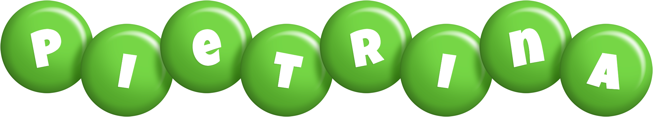 Pietrina candy-green logo