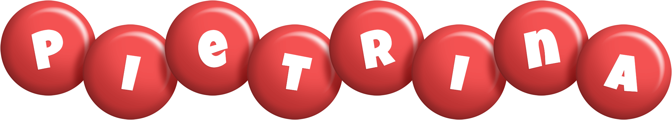 Pietrina candy-red logo