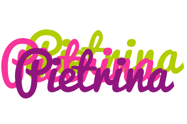 Pietrina flowers logo