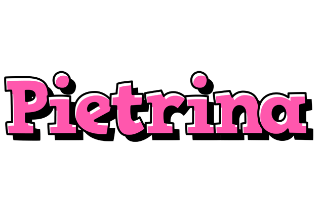 Pietrina girlish logo