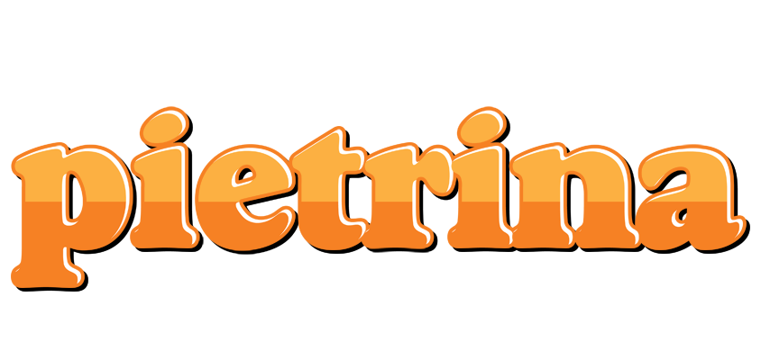 Pietrina orange logo